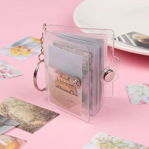 Mini álbums con fotos.