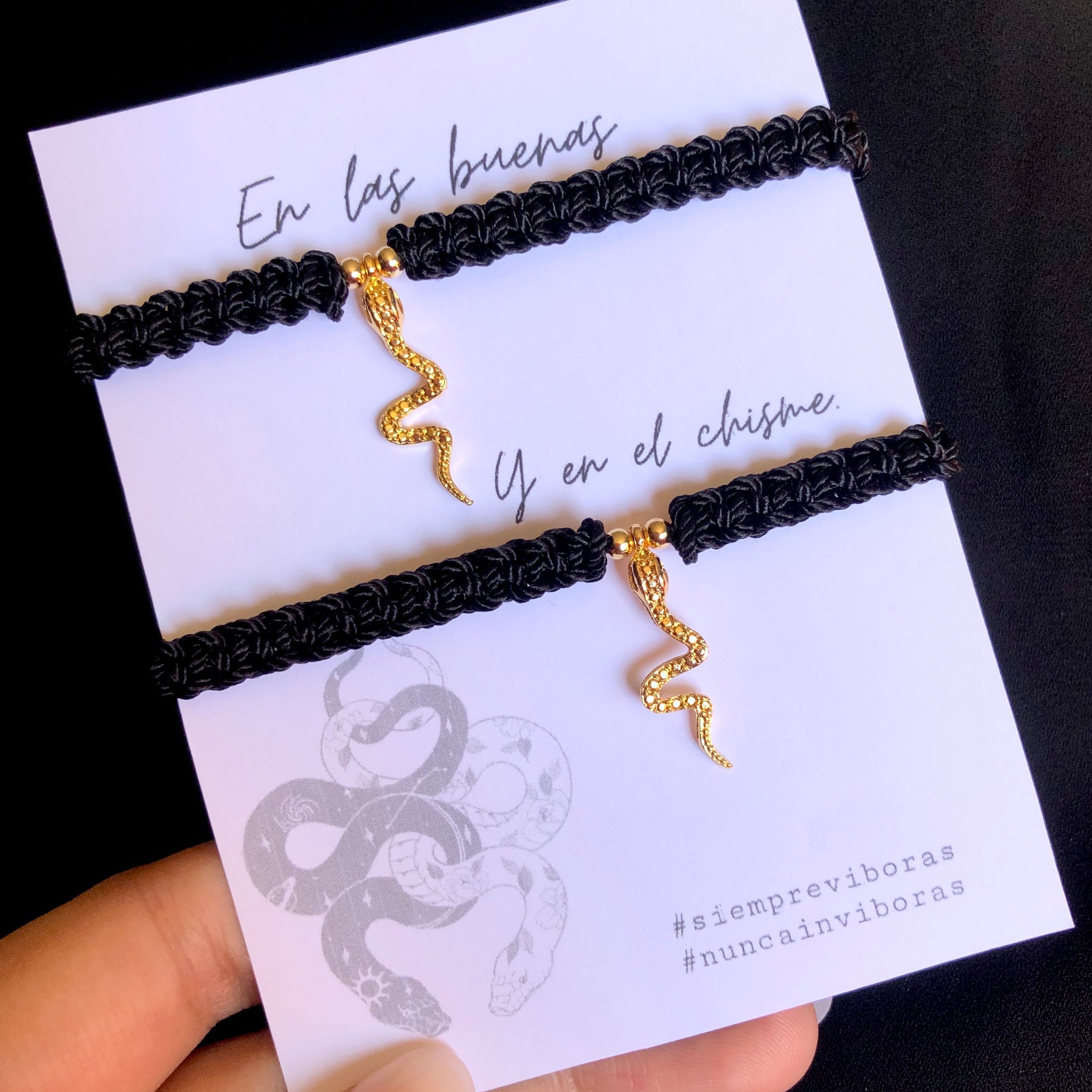 Pulseras serpiente.
