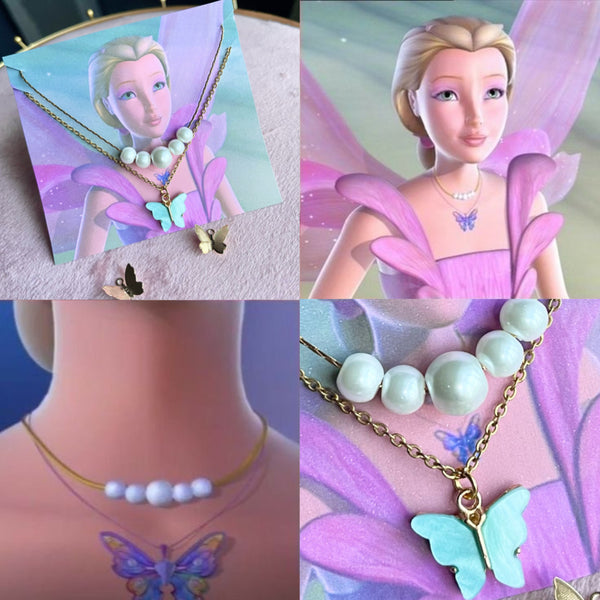 Dúo mariposa celeste.