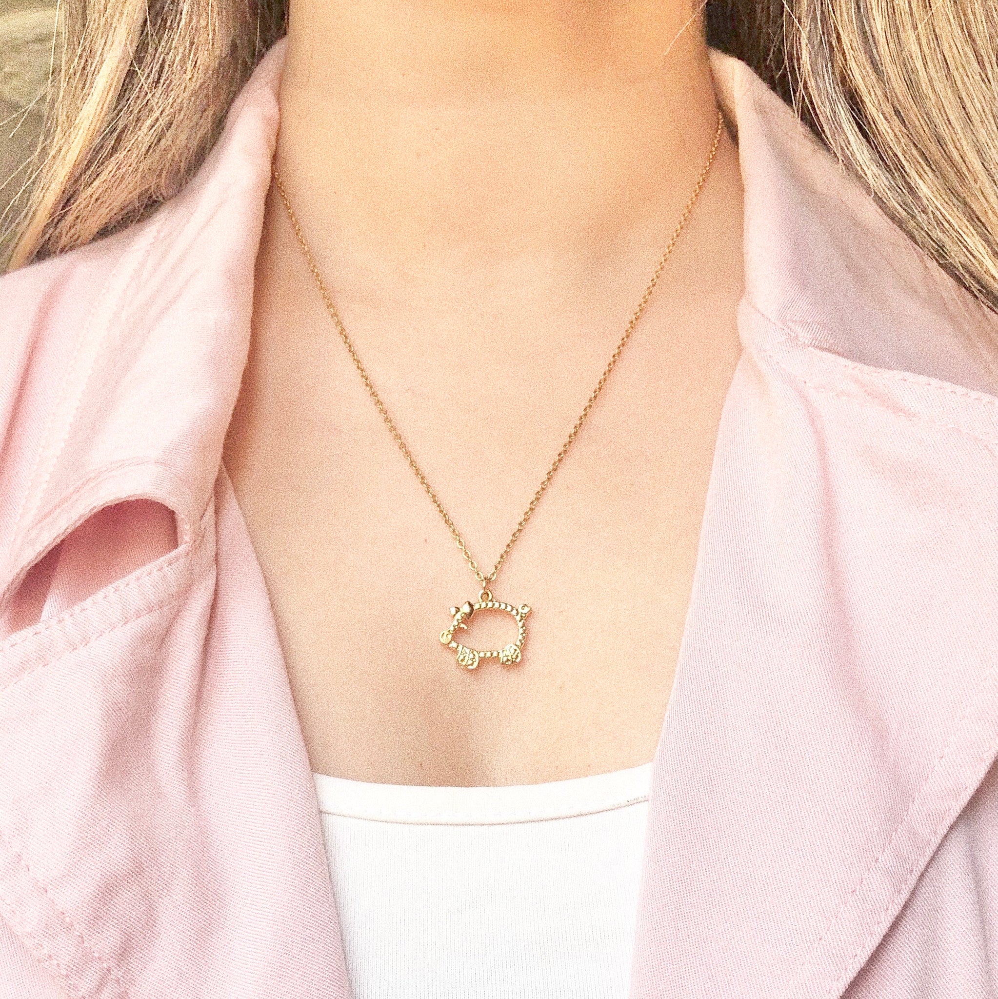 Collar cerdito.