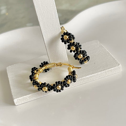 Arracadas black.