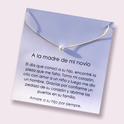 Collar novio.