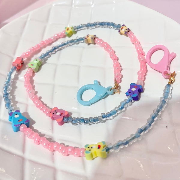 Strap cubrebocas ositos kids.