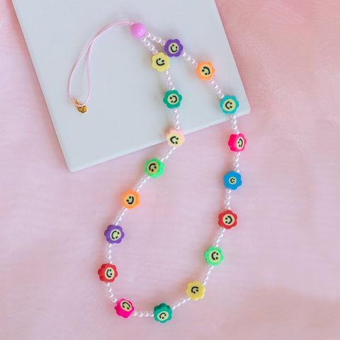 Strap de flores perlas.