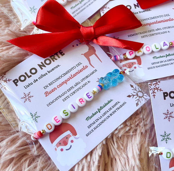 Pulsera personalizada.